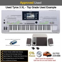 Used Yamaha Tyros 3 With Speakers - Top Grade Used Example